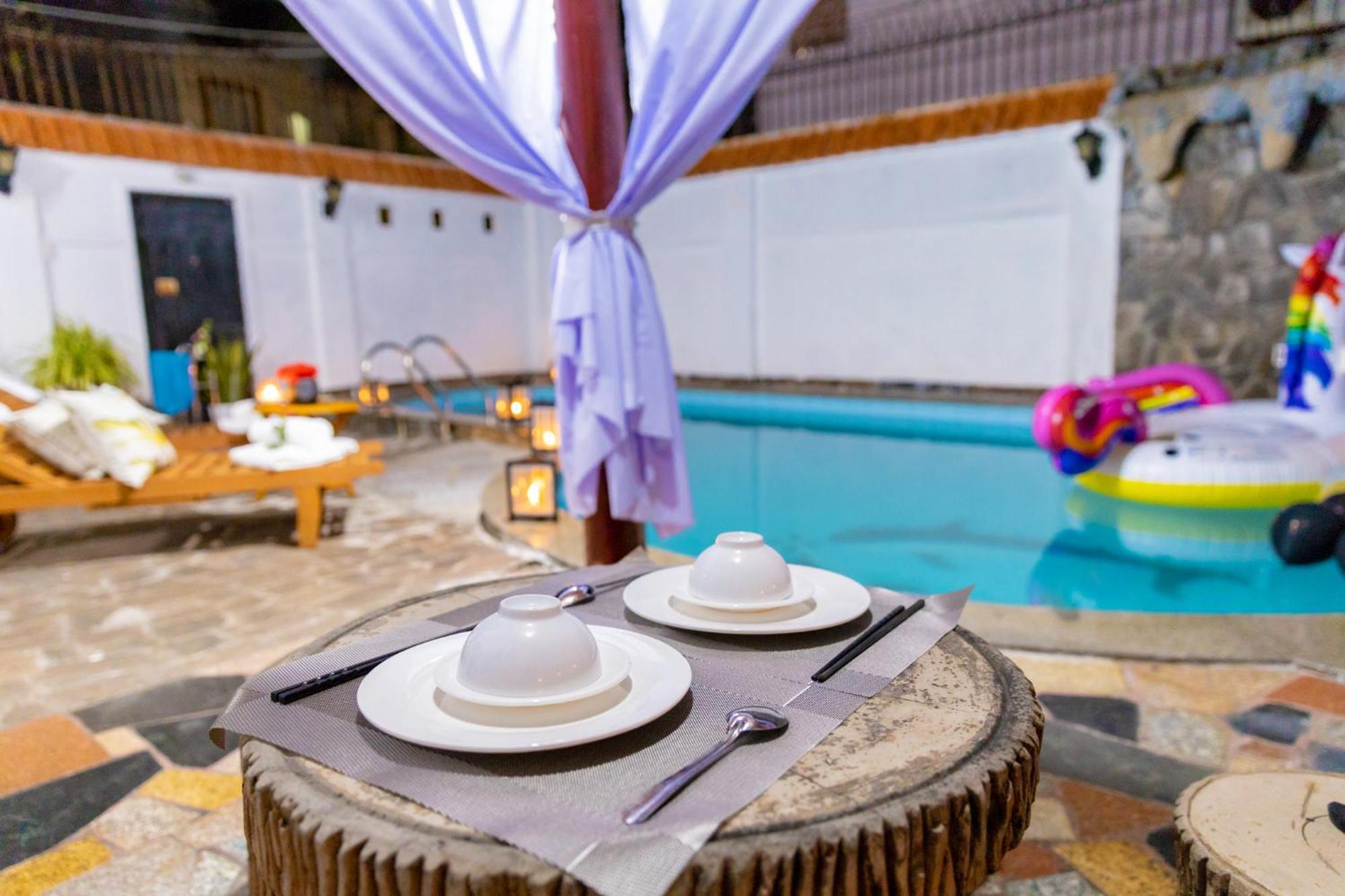 Palm Villa 02 - 4 Bedrooms Bida Pool In Vungtau فونج تاو المظهر الخارجي الصورة