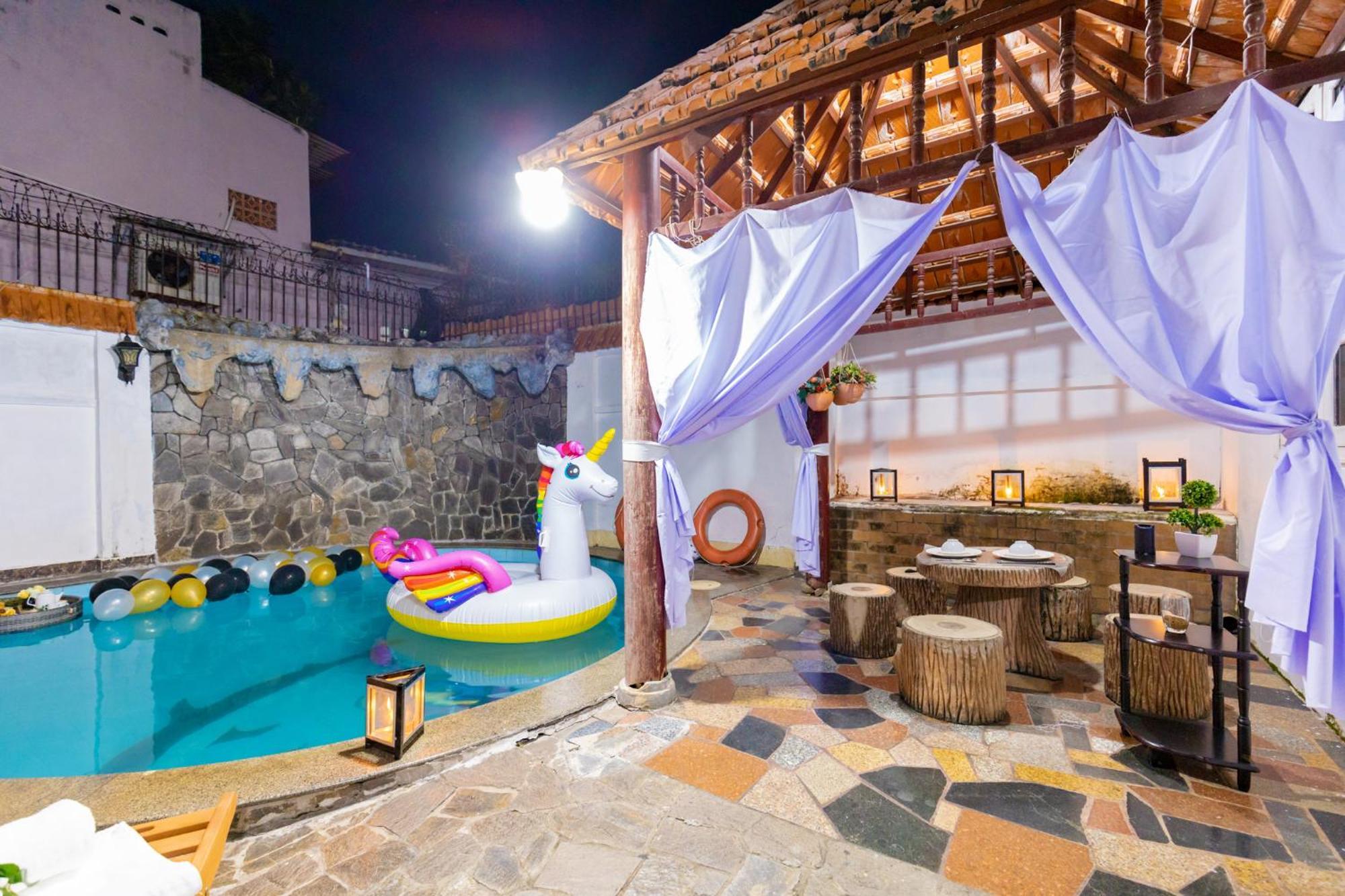 Palm Villa 02 - 4 Bedrooms Bida Pool In Vungtau فونج تاو المظهر الخارجي الصورة